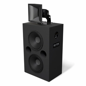Krix Flix 2 Way Home Theatre Speaker Each hi-fi dual speakers,hi-fi triple amplifier setup,hi-fi pro audio kit