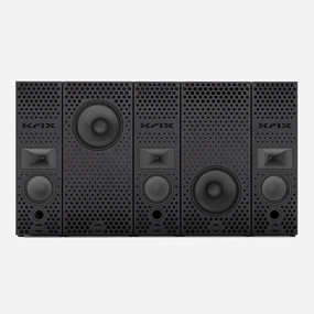 Krix MX-20 Modular Theatre System hi-fi dual speakers,hi-fi triple amplifier setup,hi-fi pro audio kit