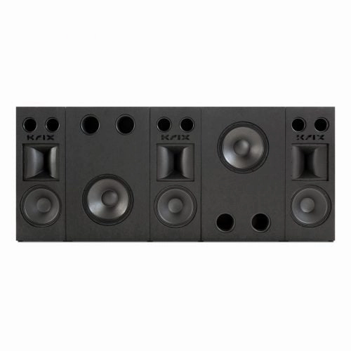 Krix MX-30 Modular Theatre System hi-fi dual speakers,hi-fi triple amplifier setup,hi-fi pro audio kit
