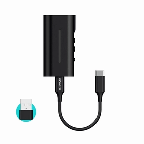 Letshuoer DT03 Portable DAC & Headphone Amplifier Portable Headphone Amps and DACs,Mobile Audio Boosters,Travel DACs