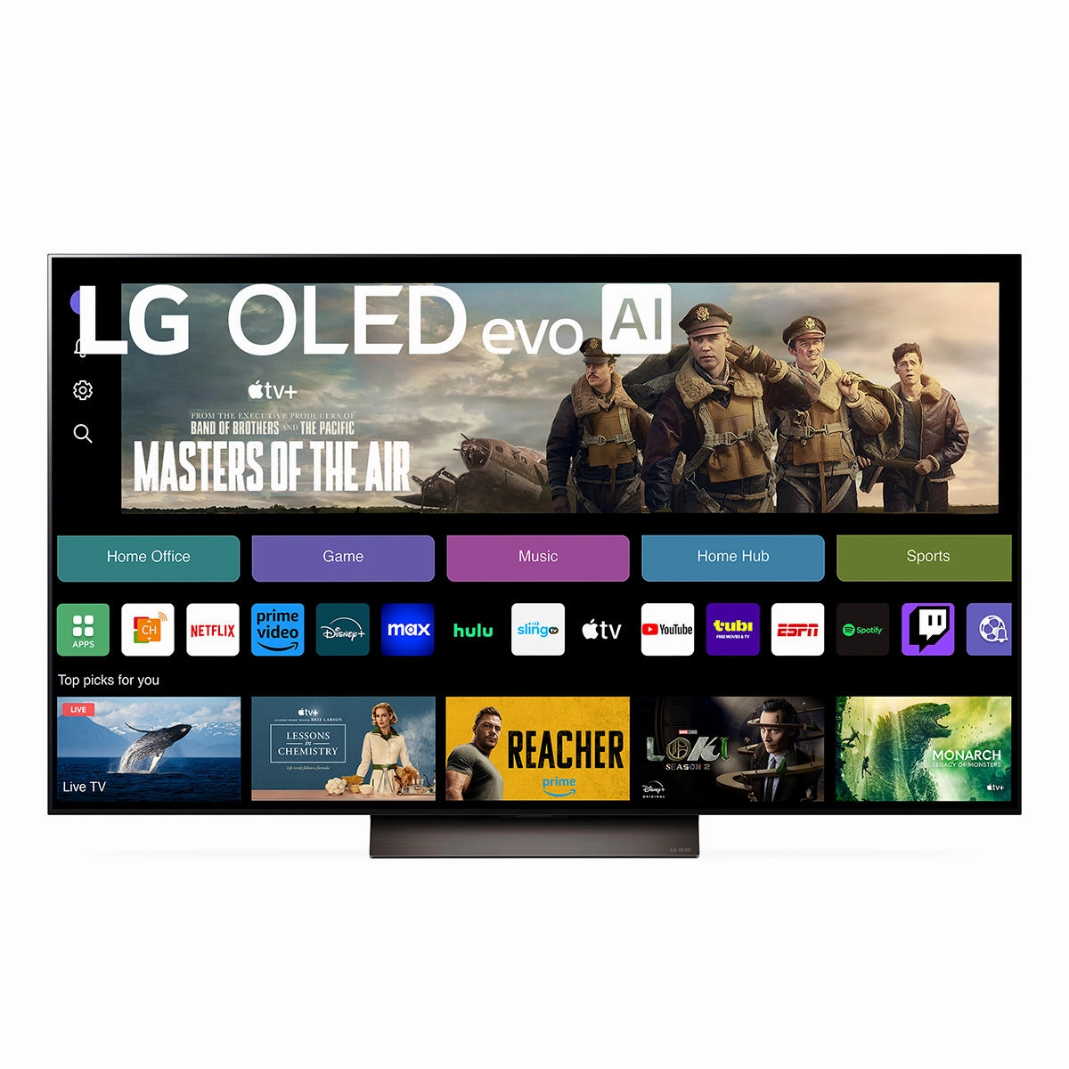 LG OLED55C4PUA 55" 4K UHD OLED evo C4 Smart TV