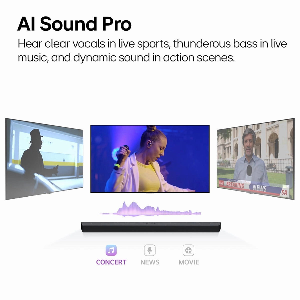 LG S95TR 9.1.5-Channel Wireless Soundbar with Subwoofer & Rear Speakers