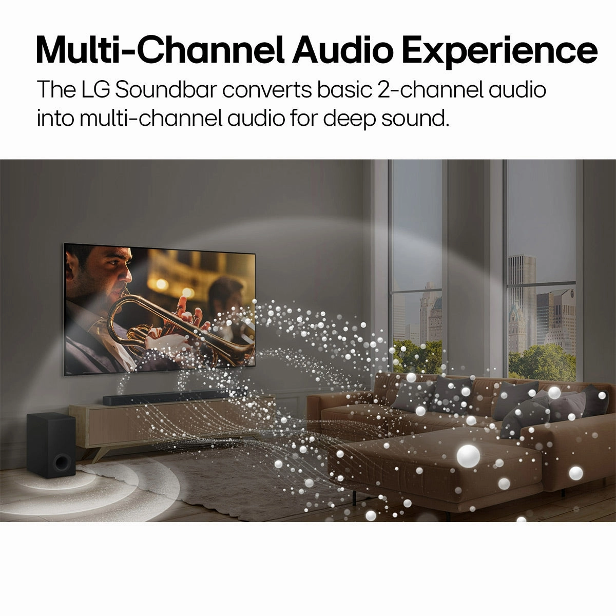 LG S95TR 9.1.5-Channel Wireless Soundbar with Subwoofer & Rear Speakers