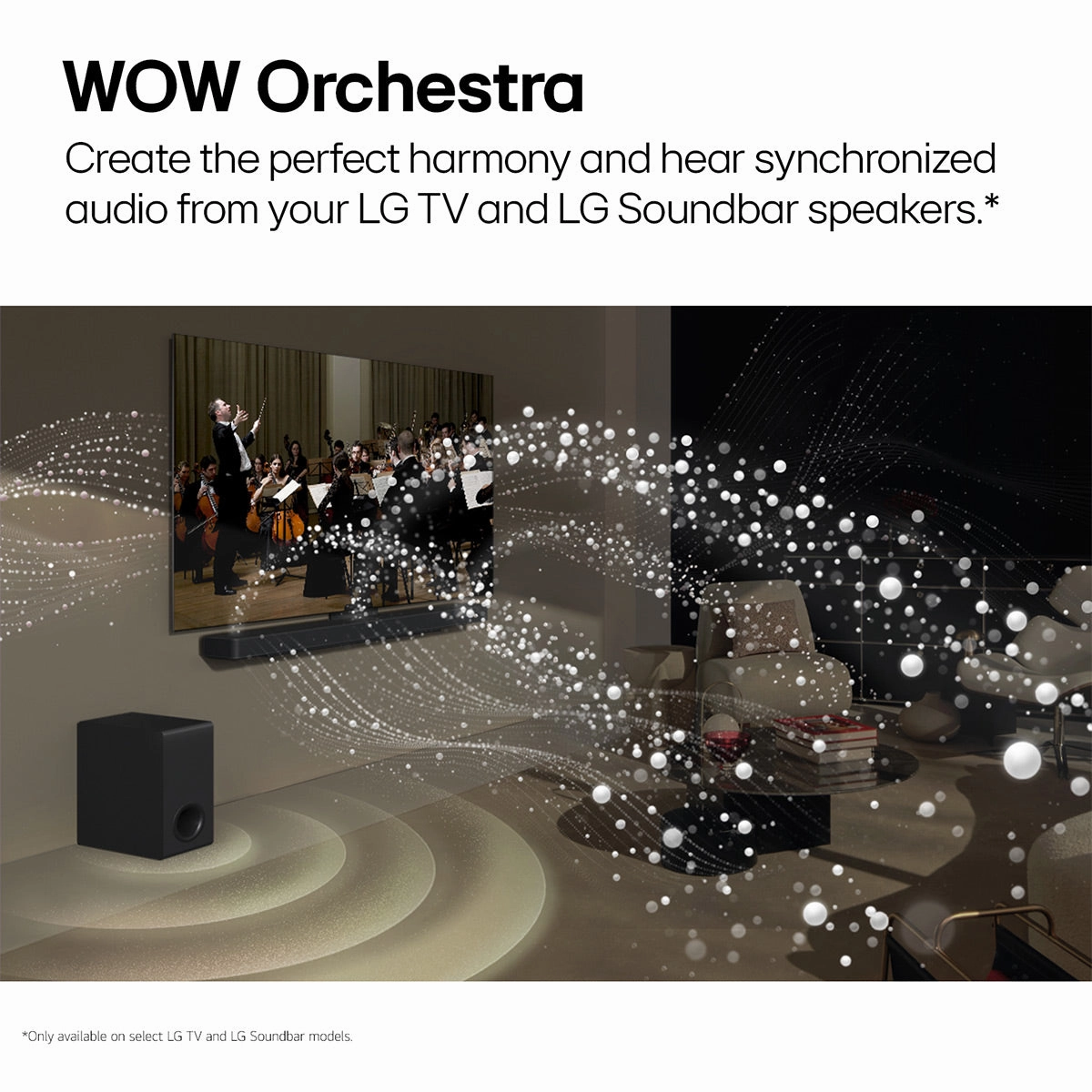 LG S95TR 9.1.5-Channel Wireless Soundbar with Subwoofer & Rear Speakers