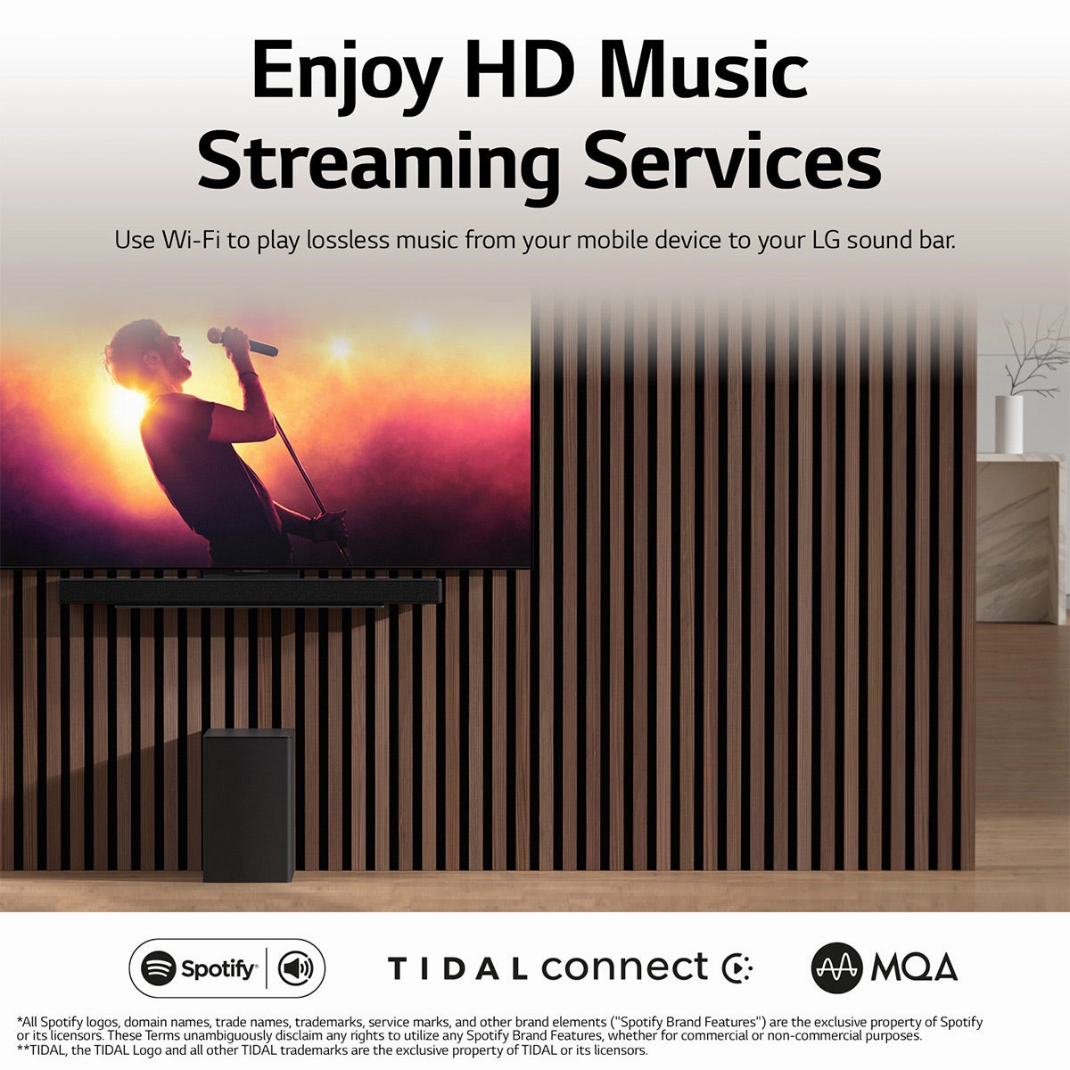 LG SC9S Sound Bar & Subwoofer for OLED evo C Series TVs