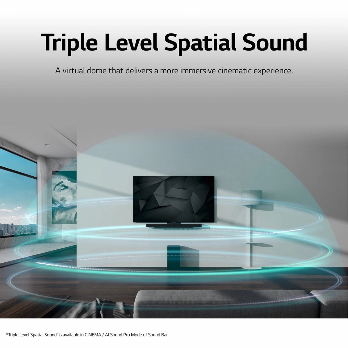 LG SC9S Sound Bar & Subwoofer for OLED evo C Series TVs