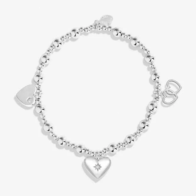 Life's A Charm First My Mum Forever My Friend Silver Plated 17.5cm Bracelet 6910 Joma Jewellery