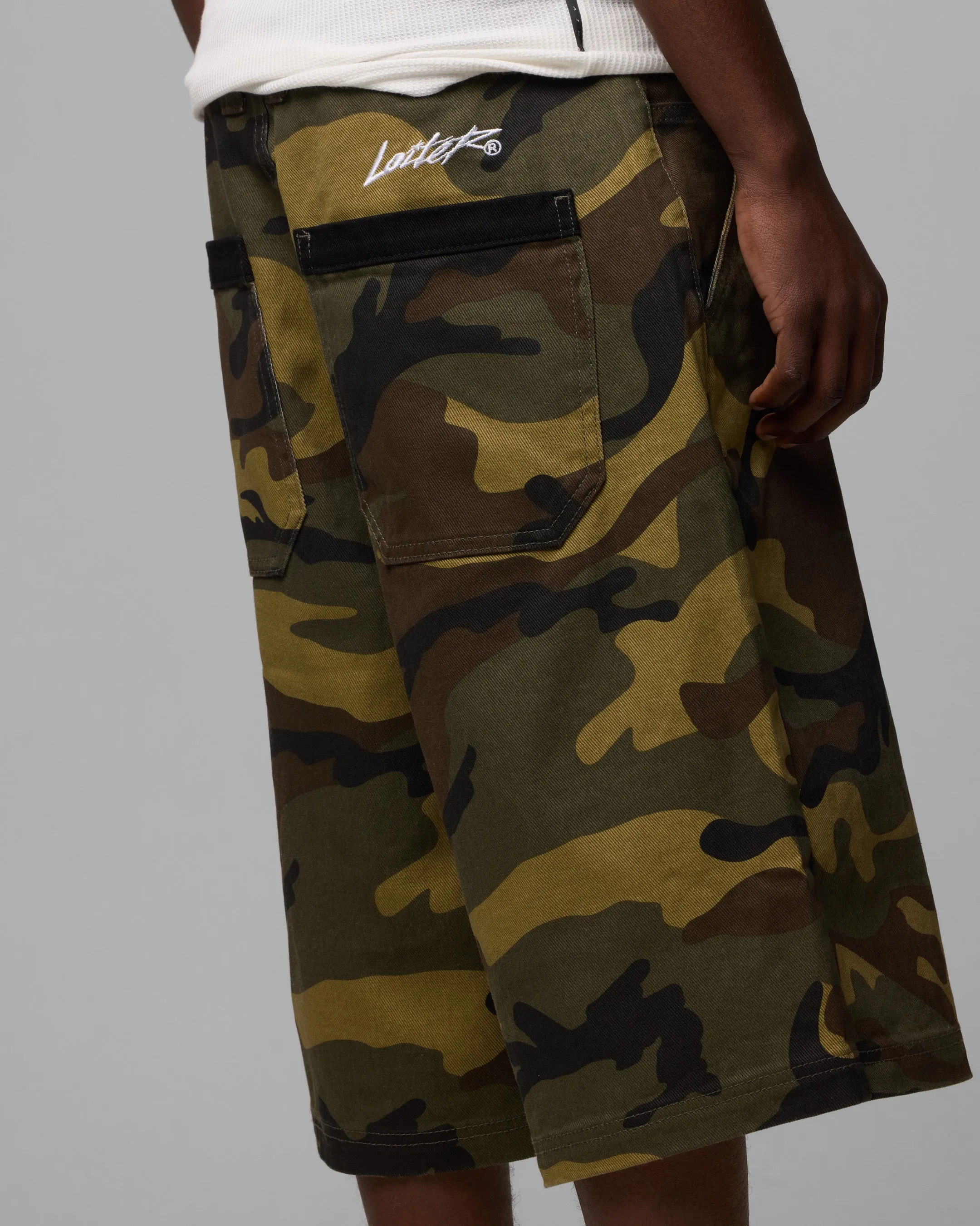 Loiter Collateral Jorts Woodland Camo
