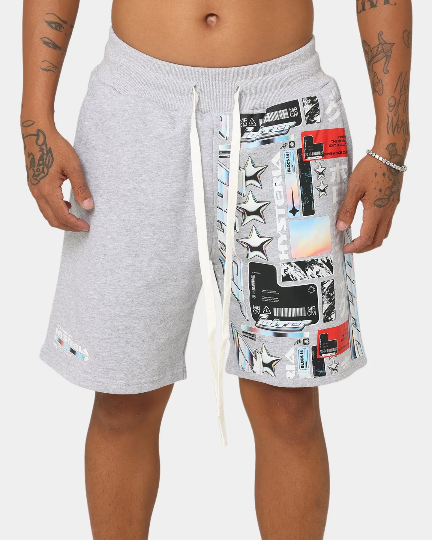 Loiter Constellation Shorts Grey