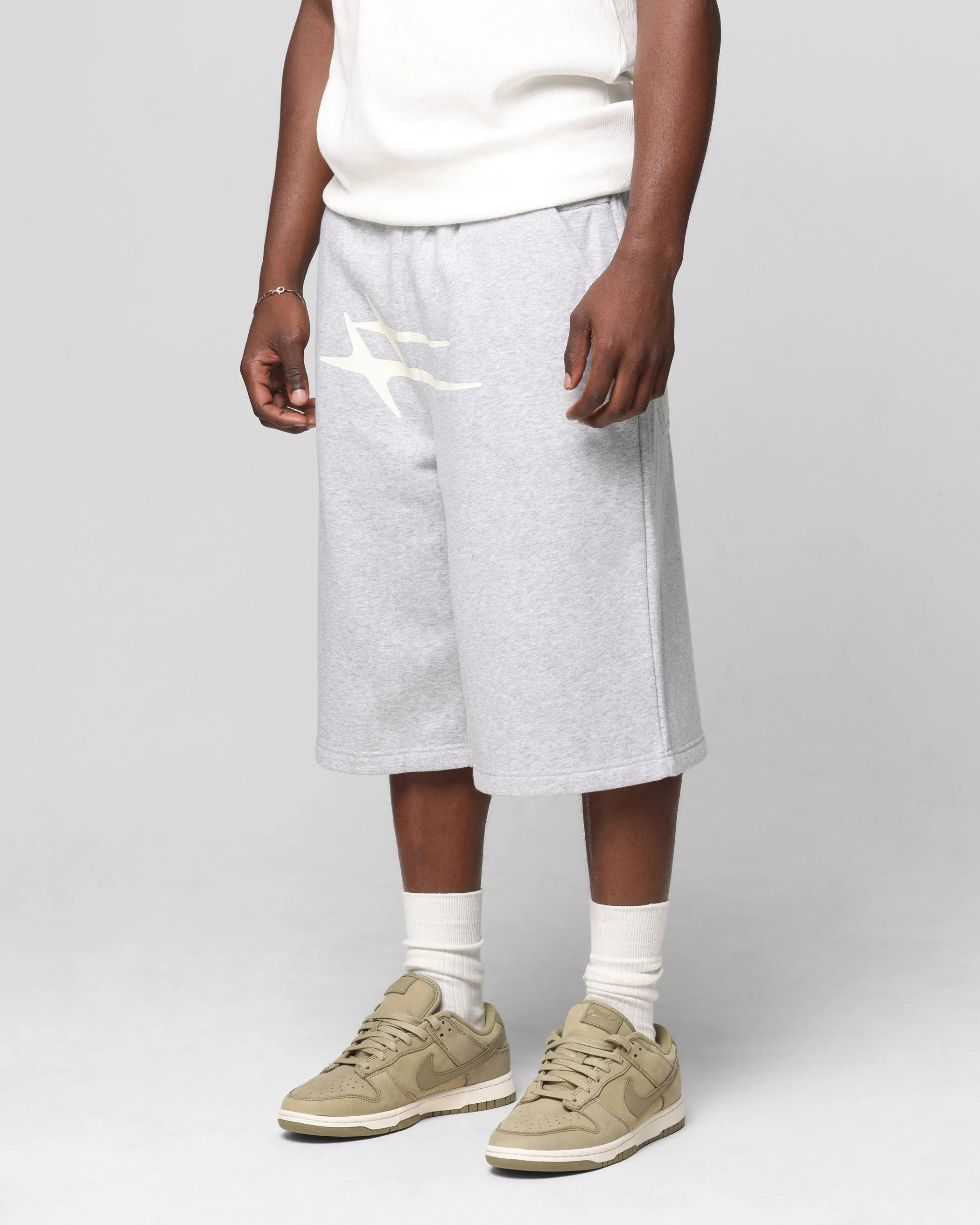 Loiter Hybrid Premium Shorts Grey Marle