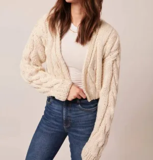 Londyn Cardigan In Cloud Burst