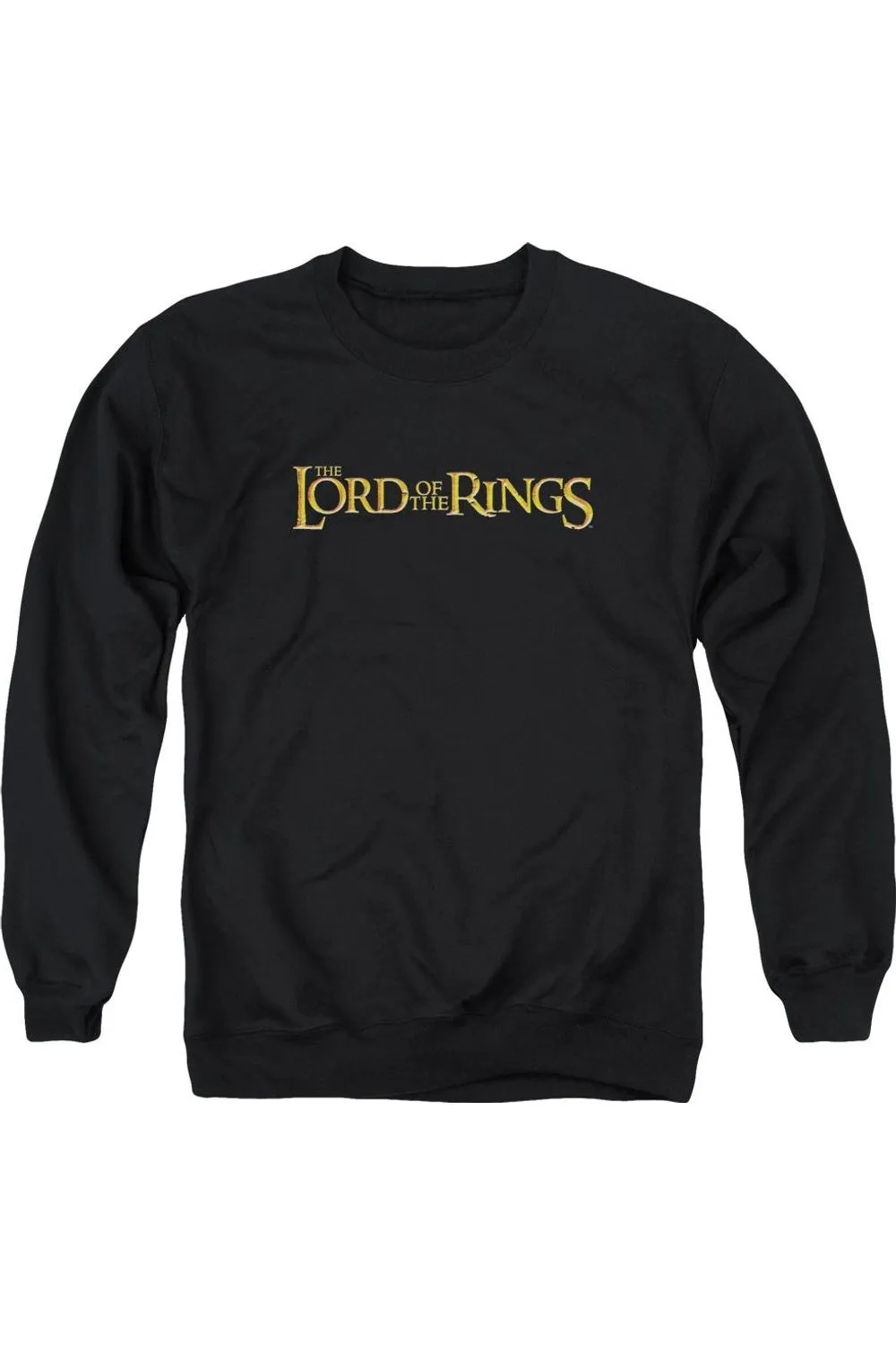 Lord Of The Rings Lotr Logo Adult Crewneck Sweatshirt