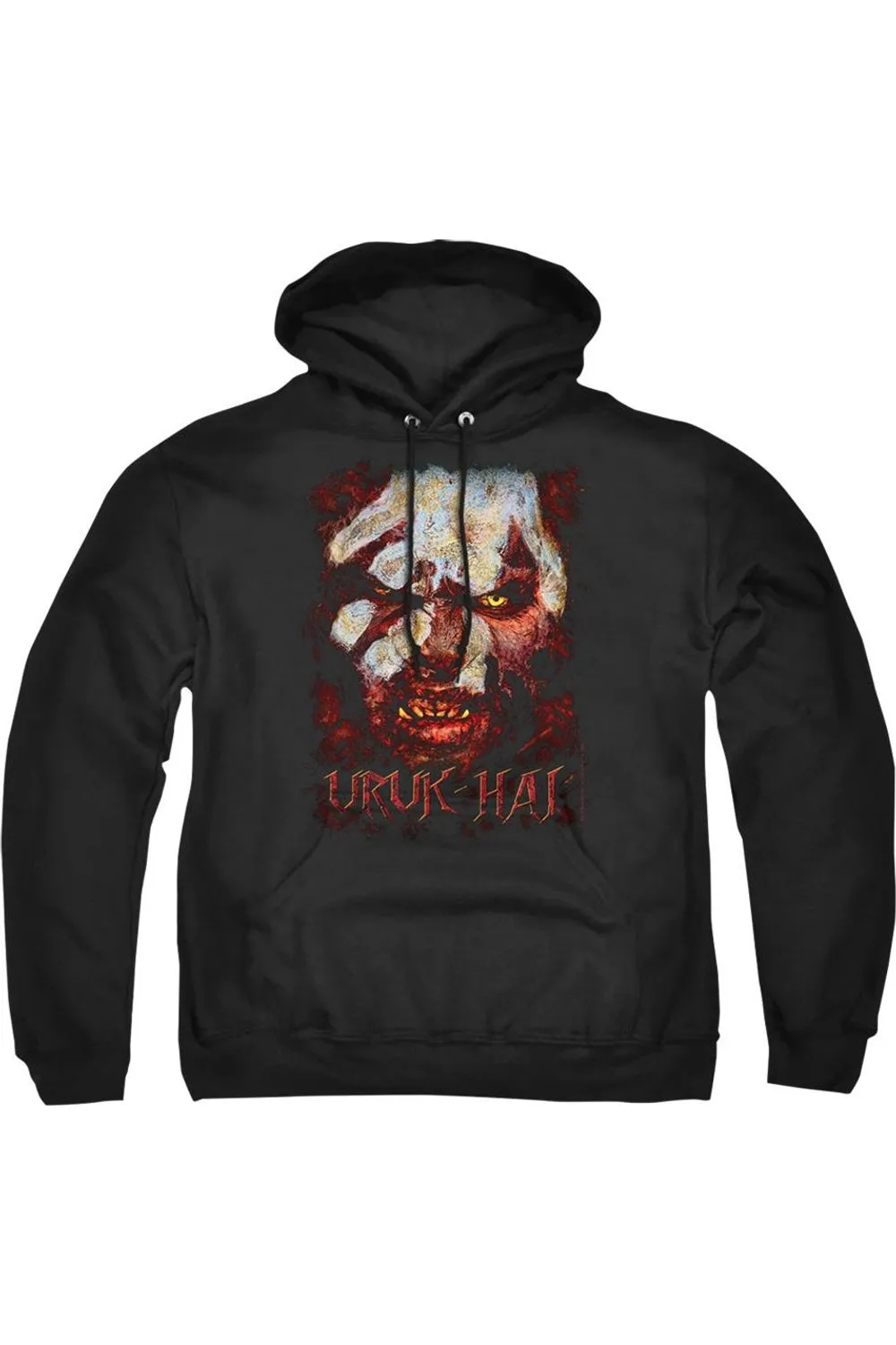 Lord Of The Rings Uruk Hai Adult Pull Over Hoodie / Hooded Sweatshirt