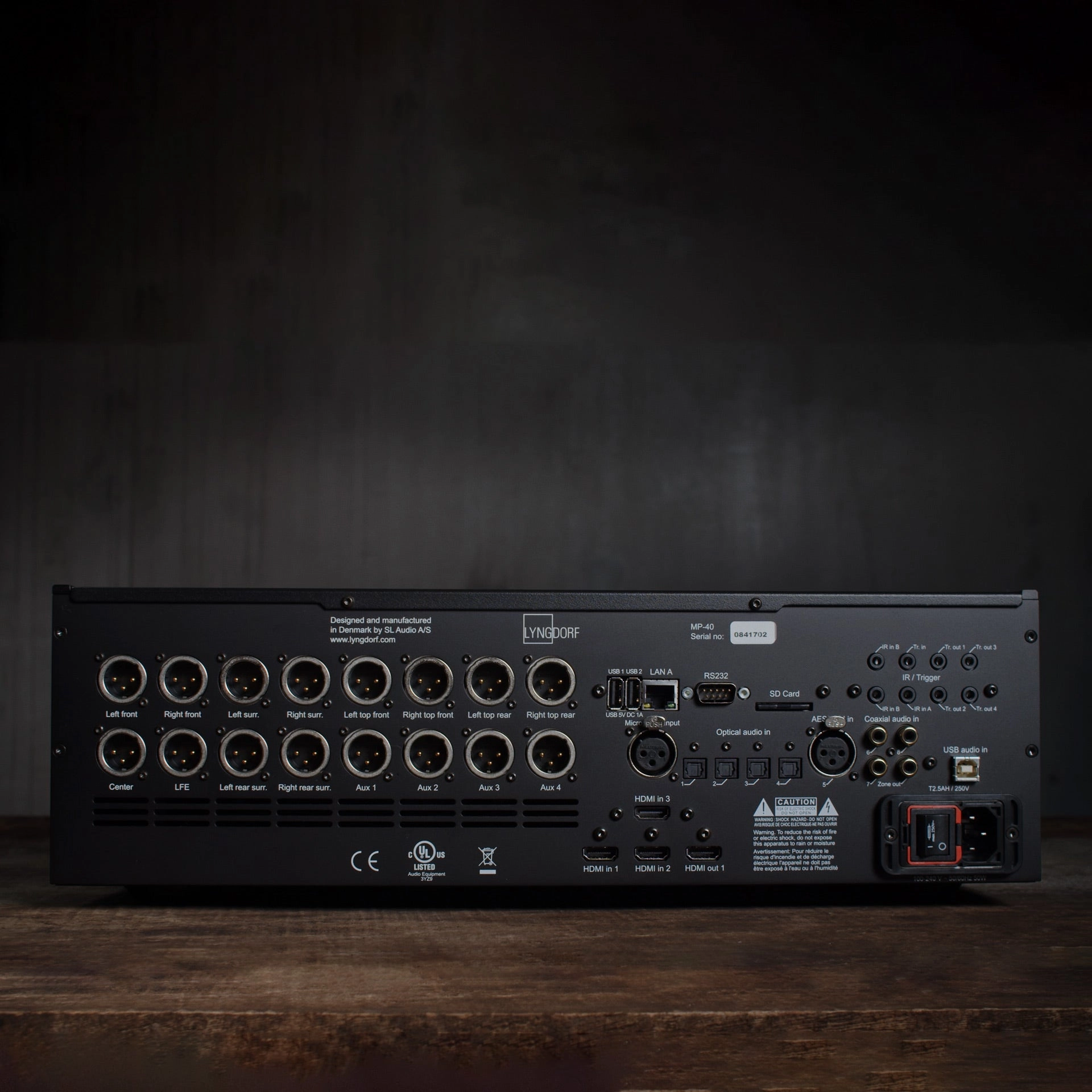 Lyngdorf MP-40 AV Processor with RoomPerfect