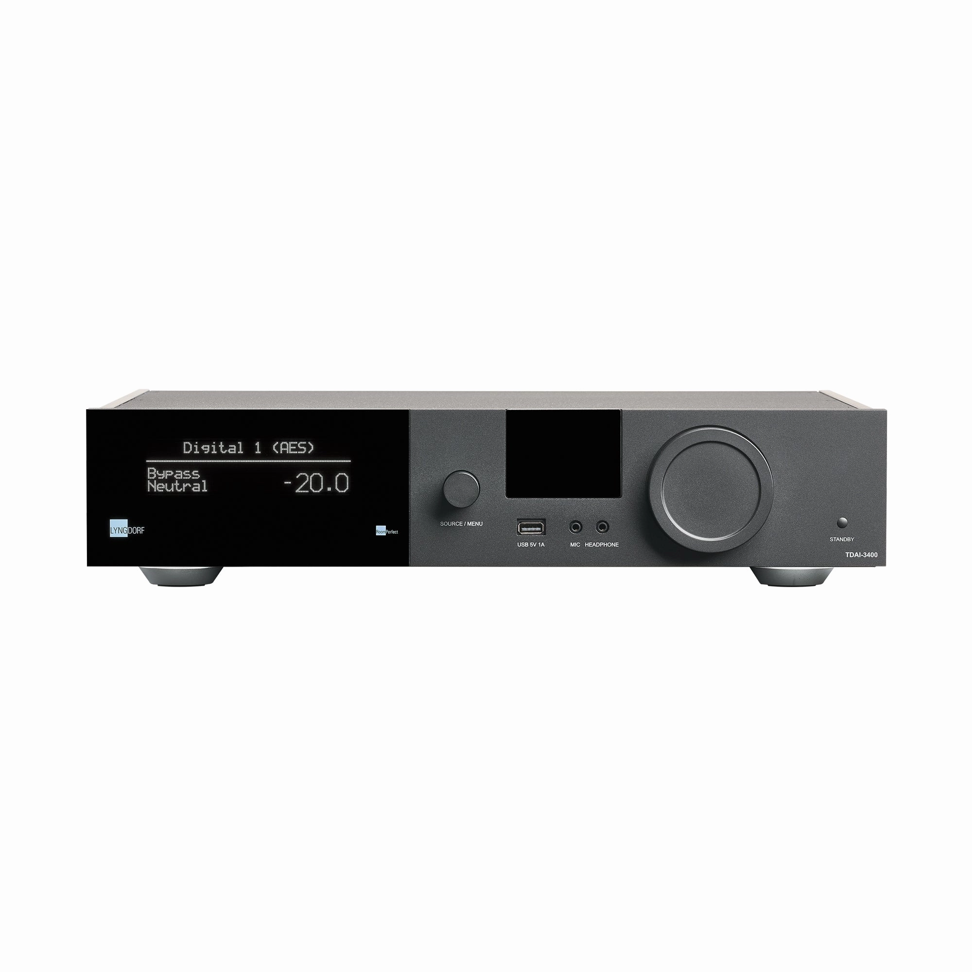 Lyngdorf TDAI-3400 Integrated Amplifier with RoomPerfect Integrated Amplifiers,Receiver Amps,All-in-one Amplifiers