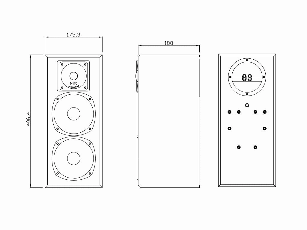 M&K LCR750C Center Speaker - Each