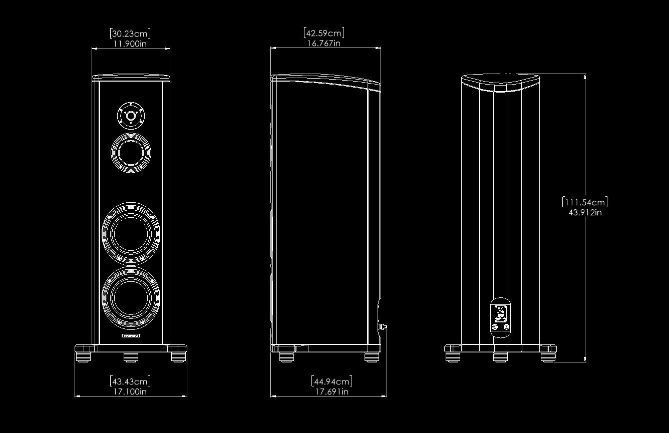 Magico S3 Floorstanding Speakers M-CAST