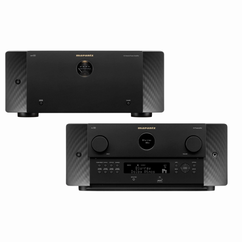Marantz AMP 10  & Marantz AV 10 Bundle hi-fi analog preamp,hi-fi dynamic range audio,hi-fi stereo for TV