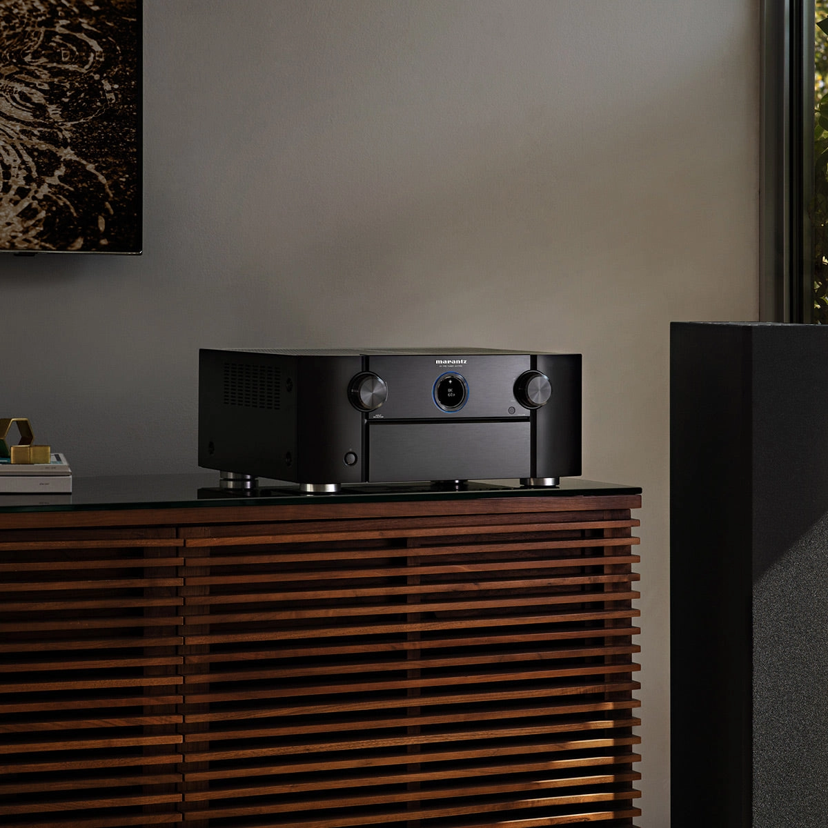 Marantz AV7706 11.2Ch 8K Ultra HD AV Surround Pre-Amplifier with HEOS&reg; Built-in and Voice Control