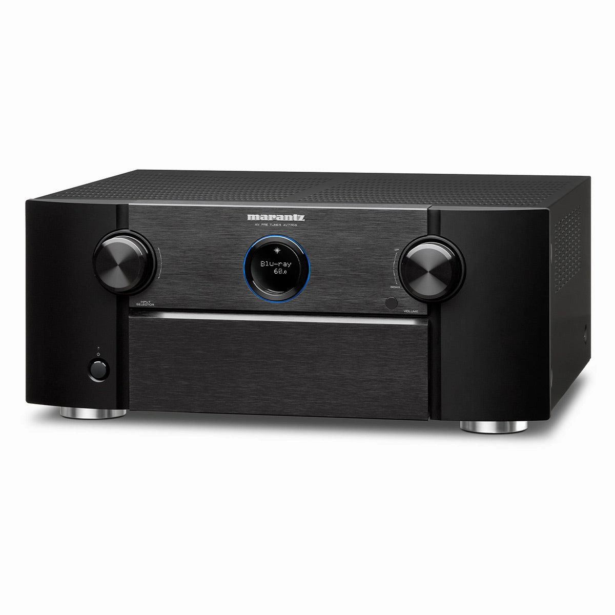 Marantz AV7706 11.2Ch 8K Ultra HD AV Surround Pre-Amplifier with HEOS&reg; Built-in and Voice Control hi-fi volume knob,hi-fi remote control system,hi-fi smart amplifier