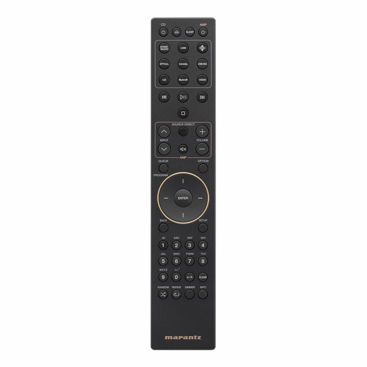 Marantz CD 50n High-Resolution Network Digital Audio and CD Player (Black)