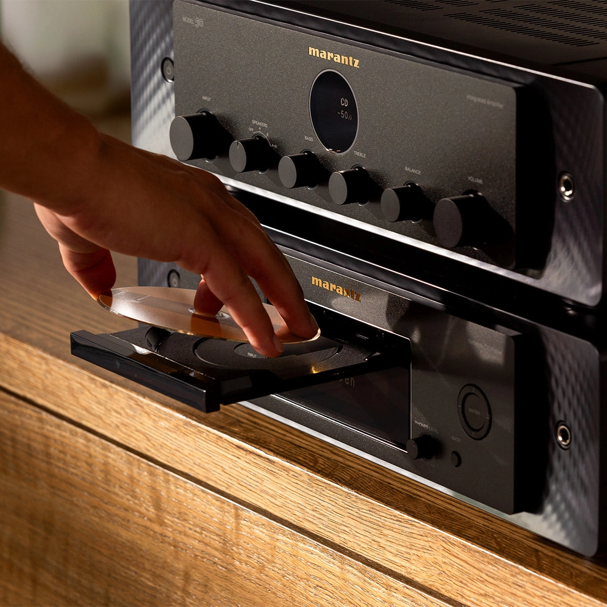 Marantz CD 50n High-Resolution Network Digital Audio and CD Player (Black)