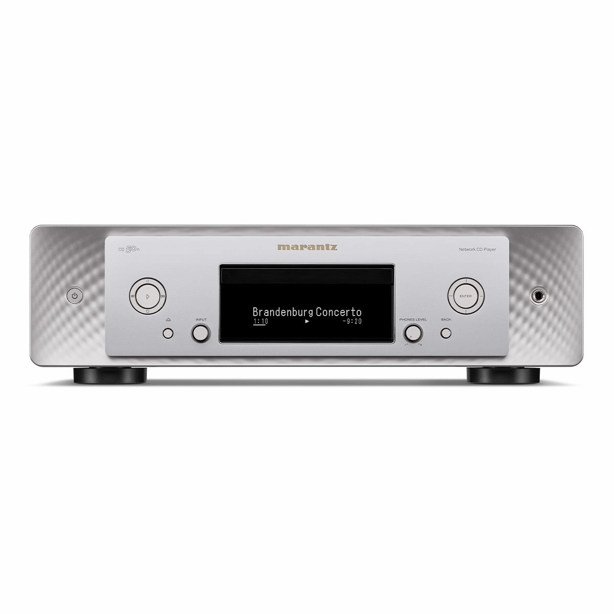 Marantz CD 50n High-Resolution Network Digital Audio and CD Player (Silver) CD player,Compact Disc Player,CD Transport