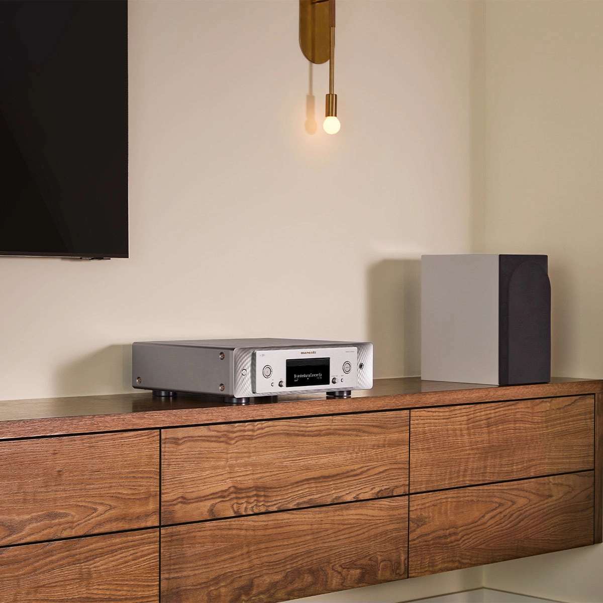 Marantz CD 50n High-Resolution Network Digital Audio and CD Player (Silver)