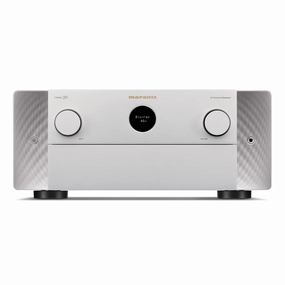 Marantz Cinema 30 11.4 Channel 8K Home Theater Receiver with Dolby Atmos & IMAX Enhanced Audio (Silver/Gold) hi-fi volume knob,hi-fi remote control system,hi-fi smart amplifier