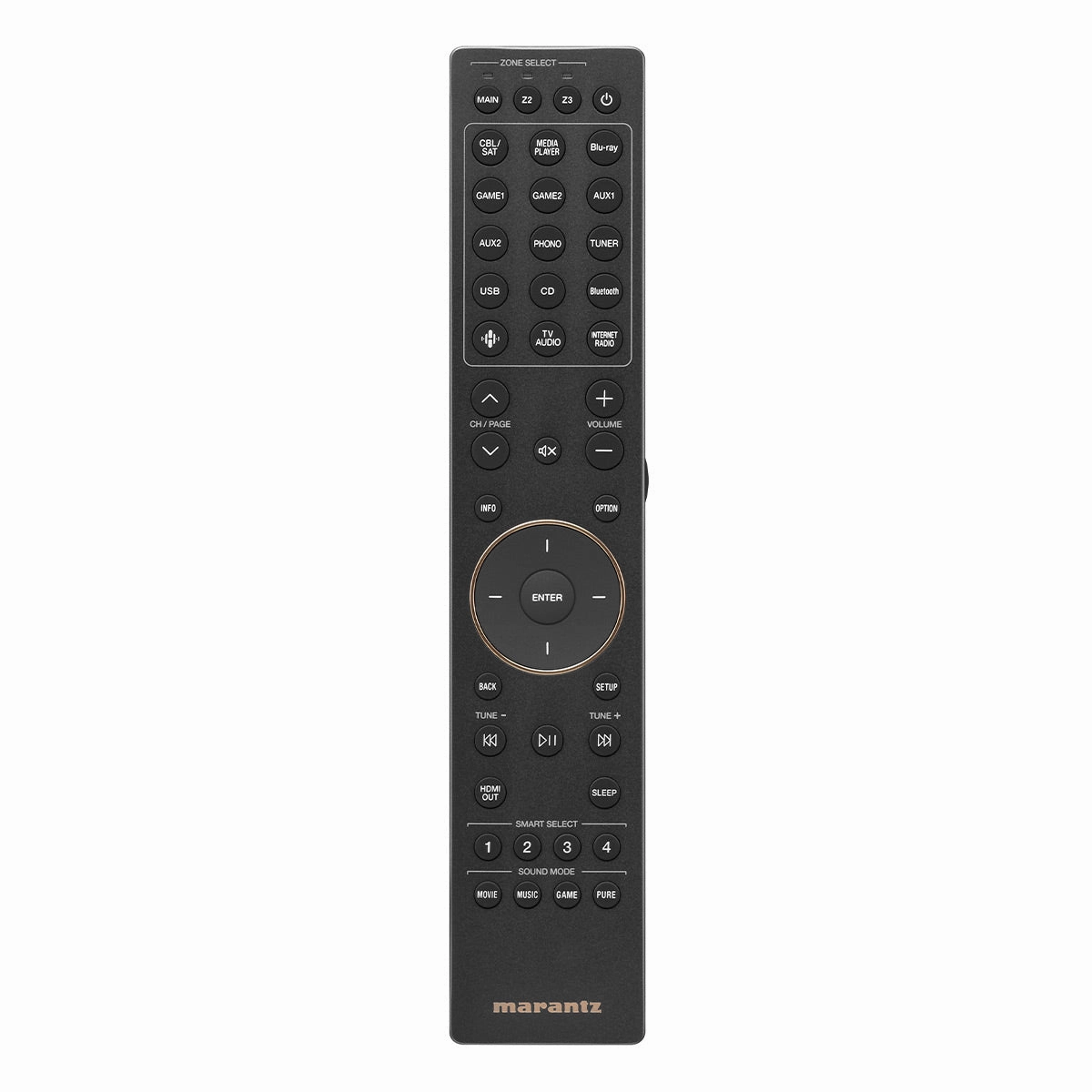 Marantz Cinema 30 11.4 Channel 8K Home Theater Receiver with Dolby Atmos & IMAX Enhanced Audio (Silver/Gold)