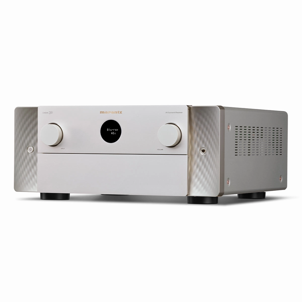 Marantz Cinema 30 11.4 Channel 8K Home Theater Receiver with Dolby Atmos & IMAX Enhanced Audio (Silver/Gold)