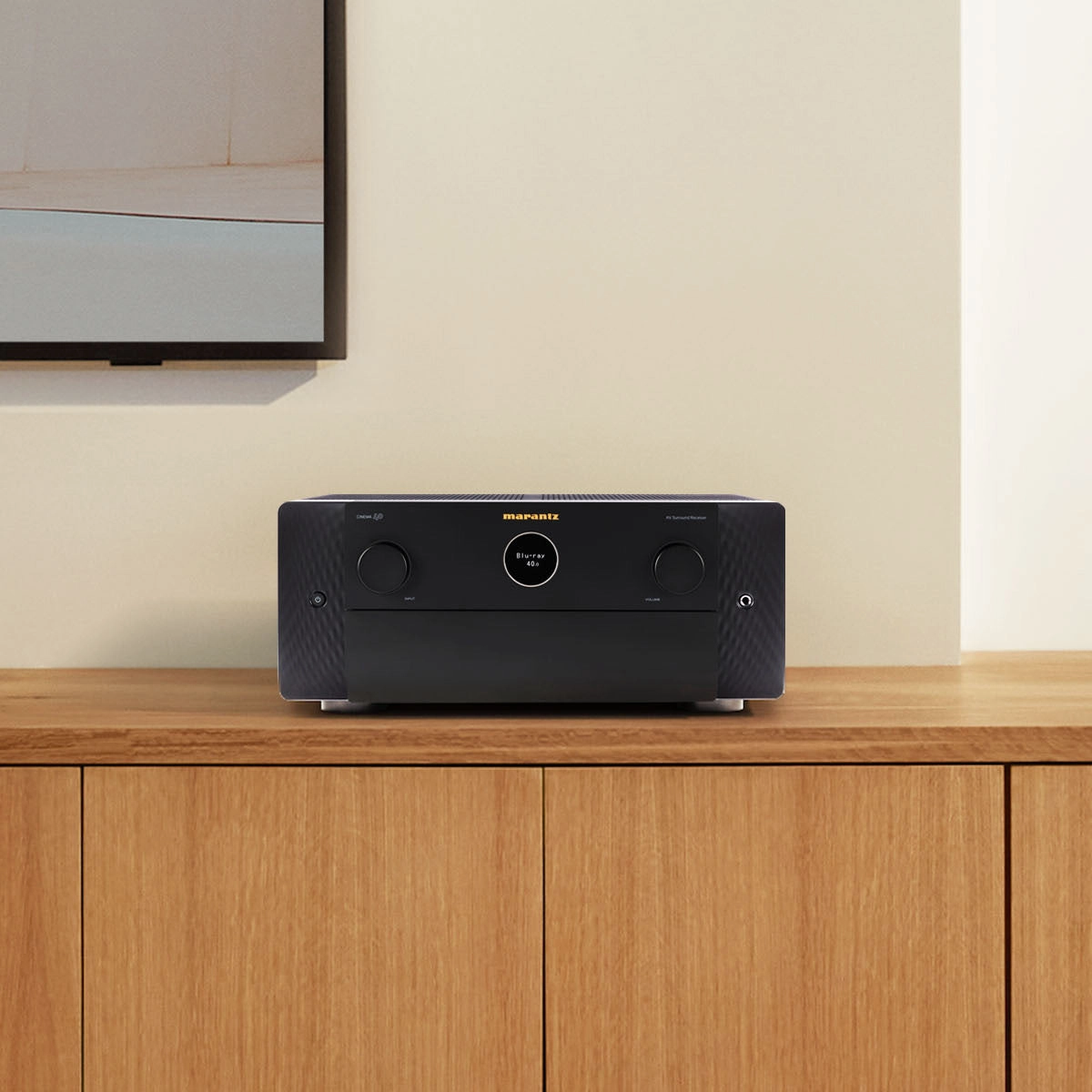 Marantz Cinema 40 9.4 Channel 8K Ultra HD Home Theater Receiver with Dolby Atmos/DTS:X & HEOS Built-In Streaming