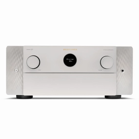 Marantz Cinema 40 9.4 Channel 8K Ultra HD Home Theater Receiver with Dolby Atmos/DTS:X & HEOS Built-In Streaming (Silver/Gold) hi-fi volume knob,hi-fi remote control system,hi-fi smart amplifier