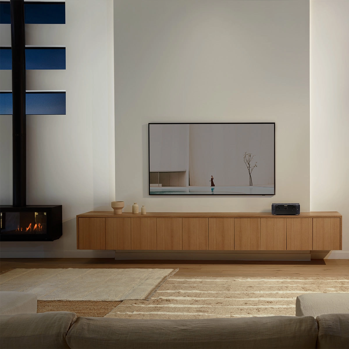 Marantz Cinema 50 9.4 Channel 8K Home Theater Receiver with Dolby Atmos, DTS:X, and HEOS Built-In