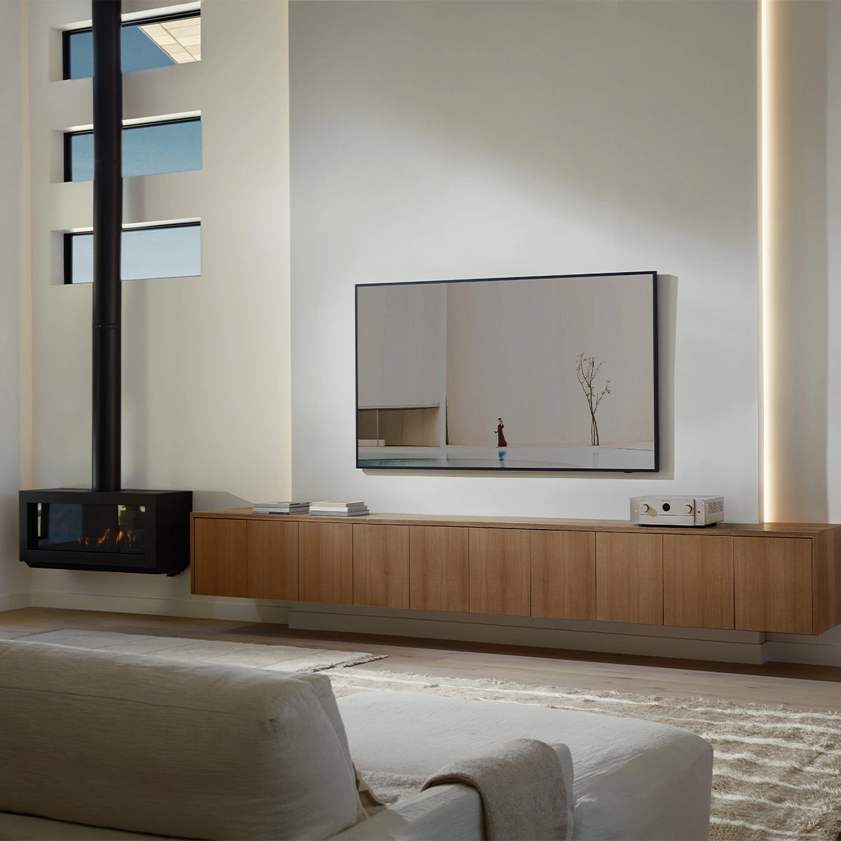 Marantz Cinema 50 9.4 Channel 8K Home Theater Receiver with Dolby Atmos, DTS:X, and HEOS Built-In (Silver/Gold)