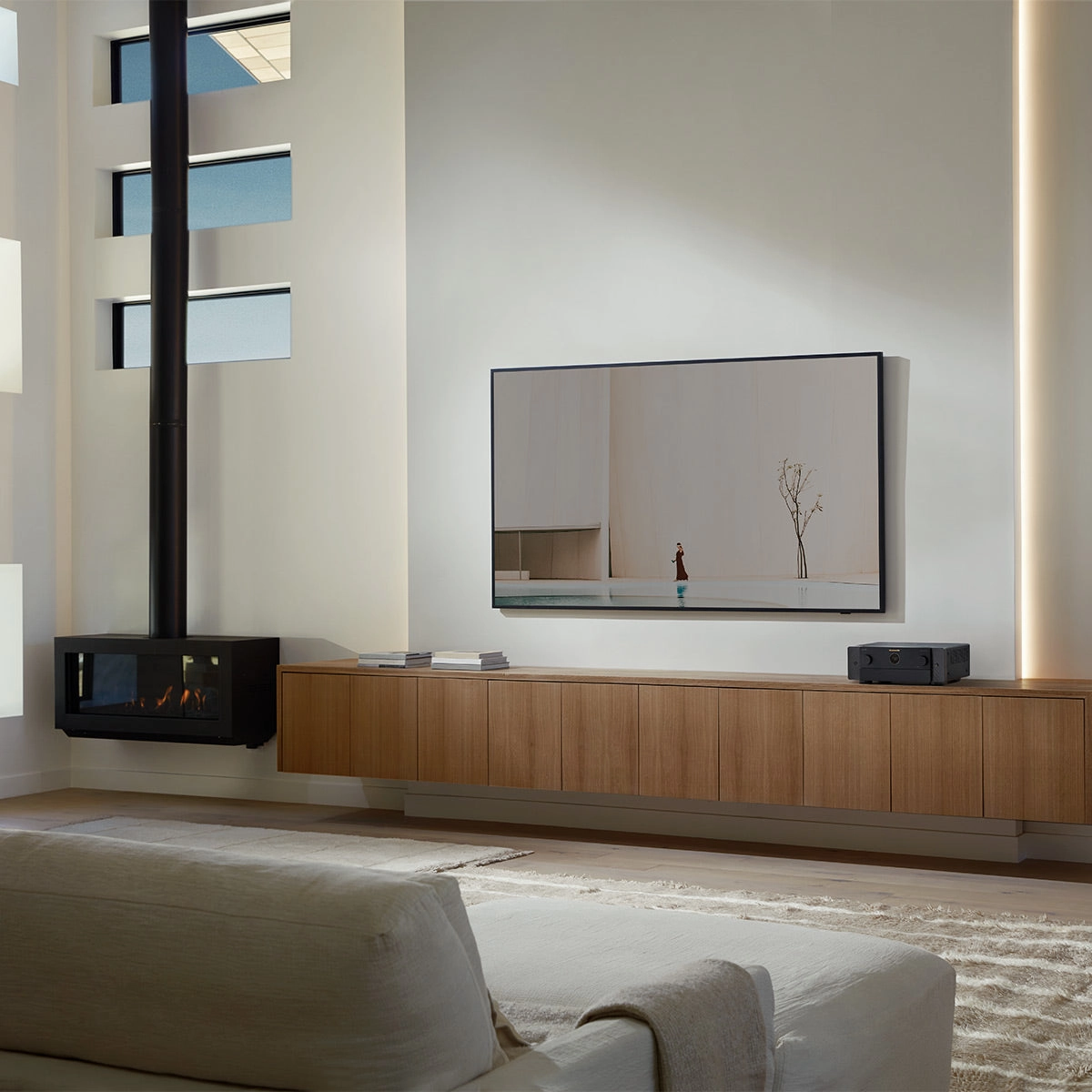 Marantz Cinema 50 9.4 Channel 8K Home Theater Receiver with Dolby Atmos, DTS:X, and HEOS Built-In