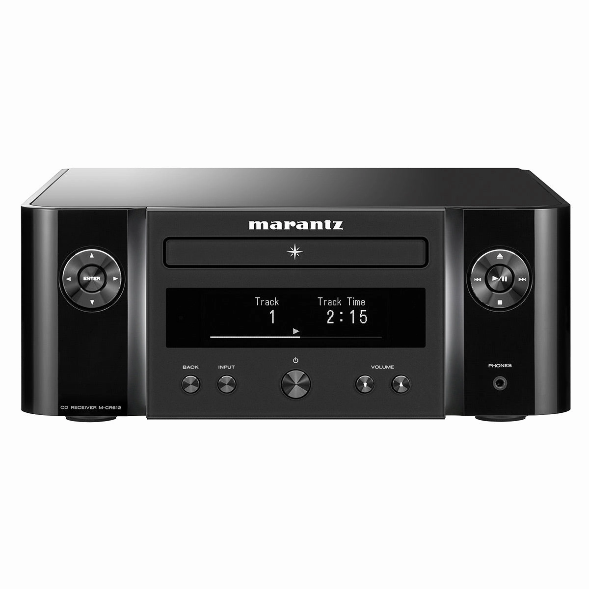 Marantz M-CR612 Network CD Receiver with HEOS, Bluetooth, and Voice Control CD player,Compact Disc Player,CD Transport
