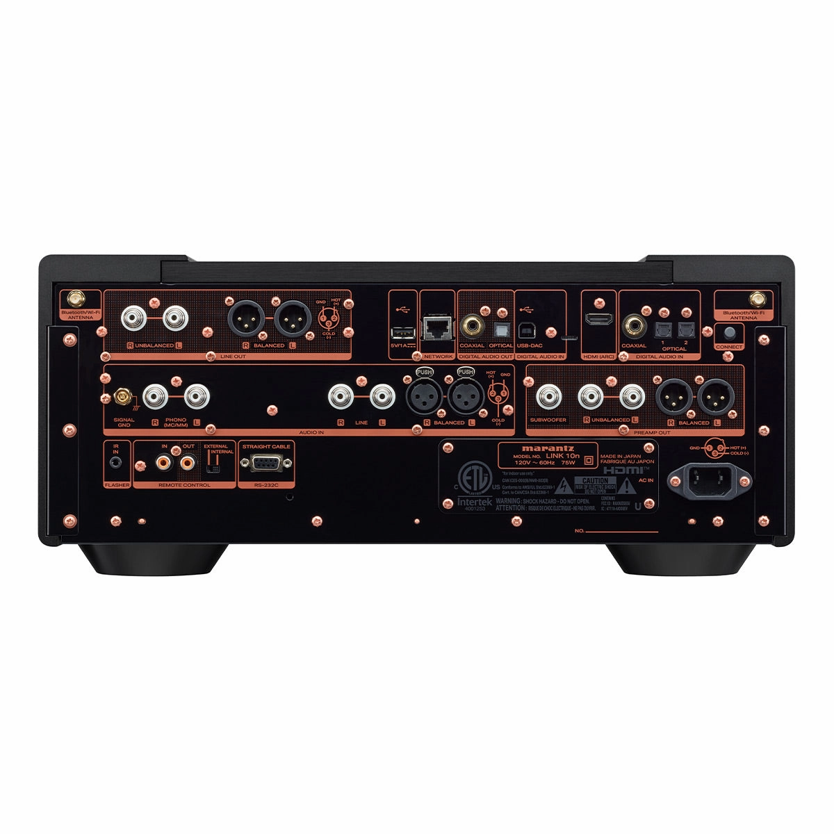 Marantz MODEL10 Integrated Amplifier with LINK10n Streaming Preamplifier and SACD10 CD Player (Black)