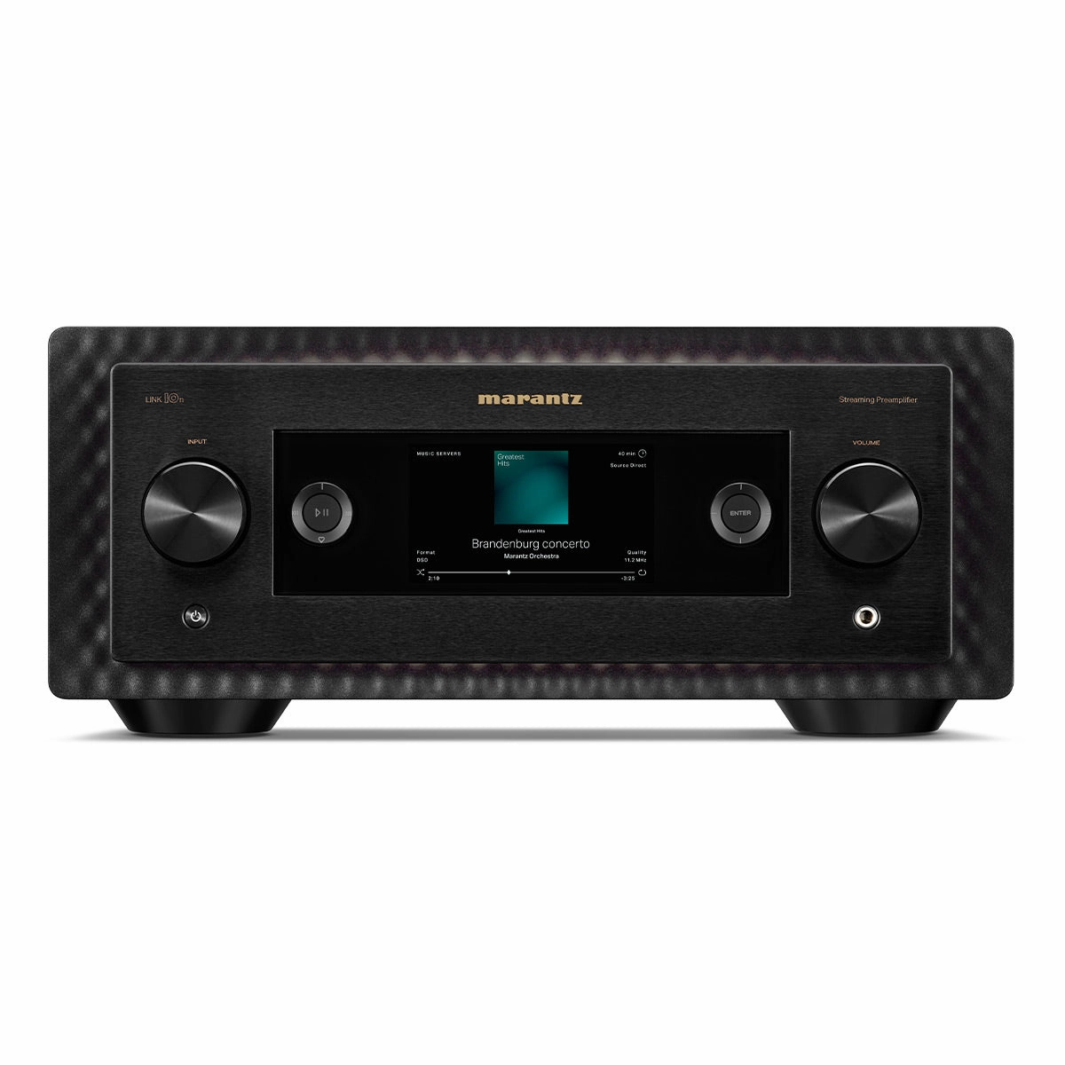 Marantz MODEL10 Integrated Amplifier with LINK10n Streaming Preamplifier and SACD10 CD Player (Black)