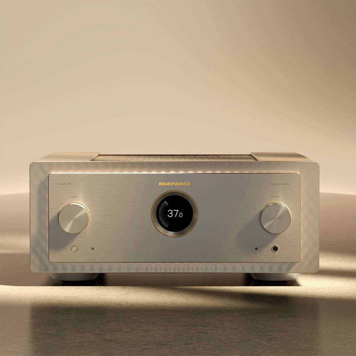 Marantz MODEL10 Integrated Amplifier with LINK10n Streaming Preamplifier and SACD10 CD Player (Champagne)