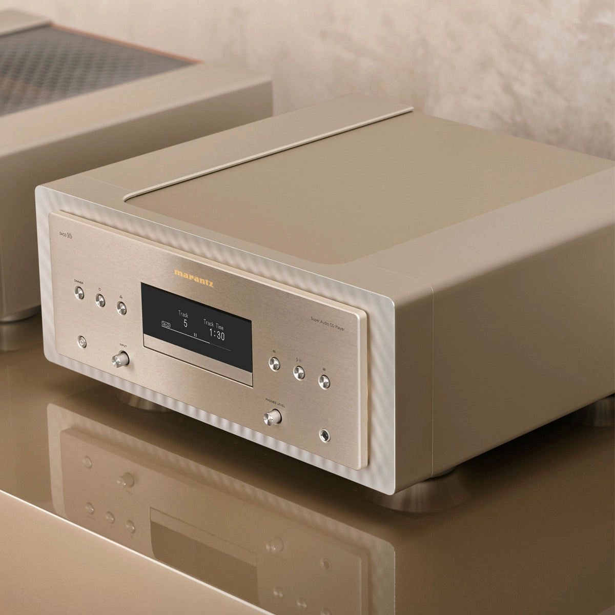Marantz MODEL10 Integrated Amplifier with LINK10n Streaming Preamplifier and SACD10 CD Player (Champagne)