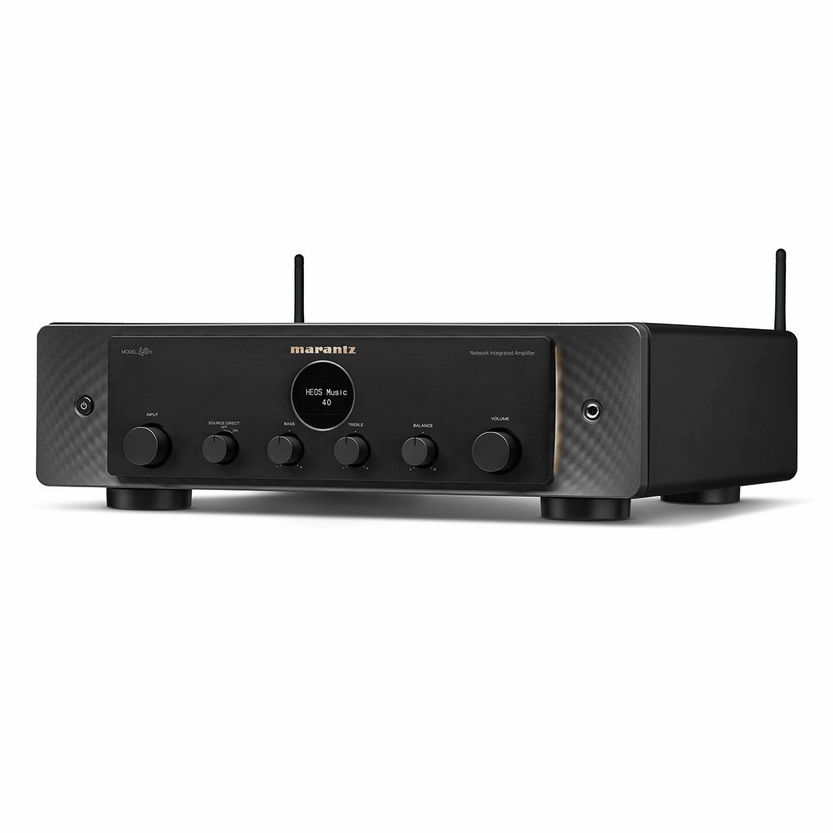 Marantz MODEL 40n Integrated Stereo Amplifier with Streaming Built-In (Black)