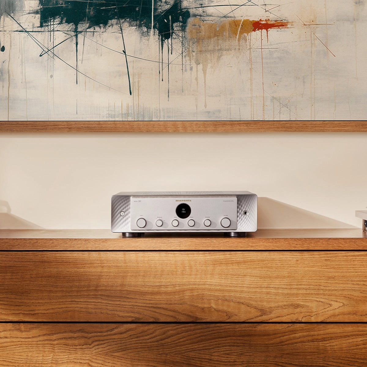 Marantz MODEL 50 Pure Analog Stereo Integrated Amplifier (Silver)