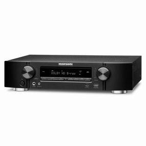 Marantz NR-1510 Slim 5.2-Channel 4K Ultra HD AV Receiver with HEOS Built-In hi-fi volume knob,hi-fi remote control system,hi-fi smart amplifier