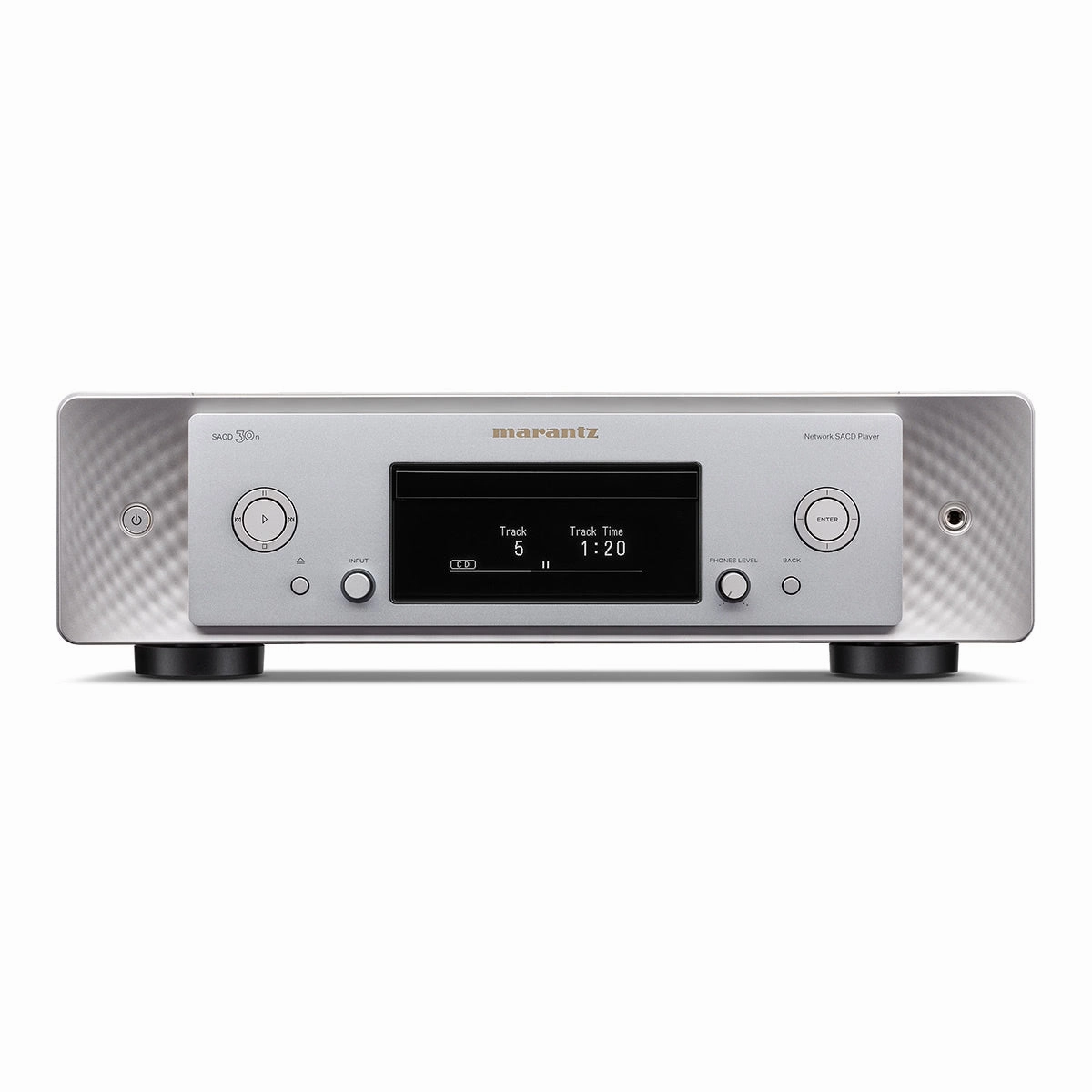 Marantz SACD30NSLG CD Player with HEOS Built in (Silver Gold)