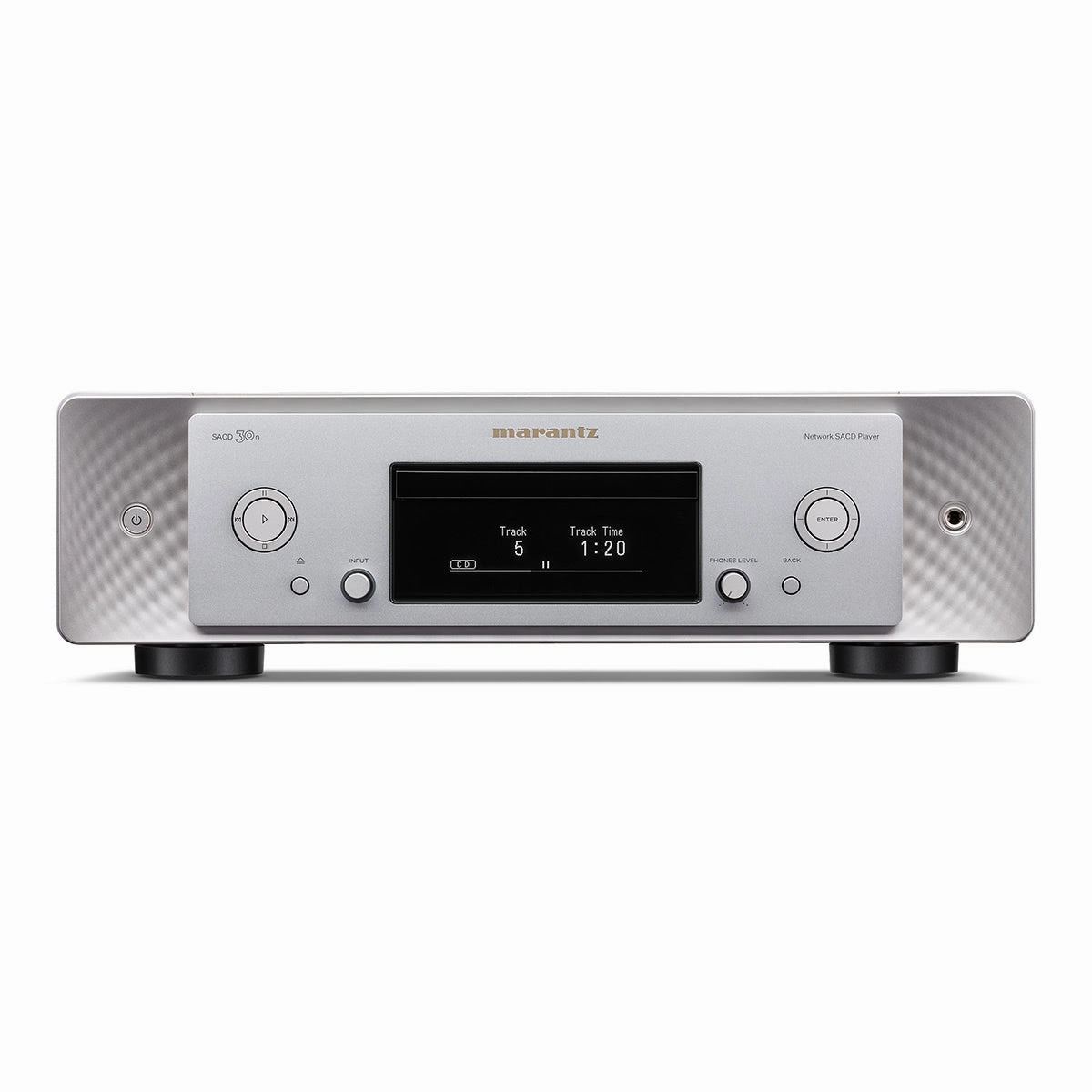 Marantz SACD30NSLG CD Player with HEOS Built in (Silver Gold) CD player,Compact Disc Player,CD Transport