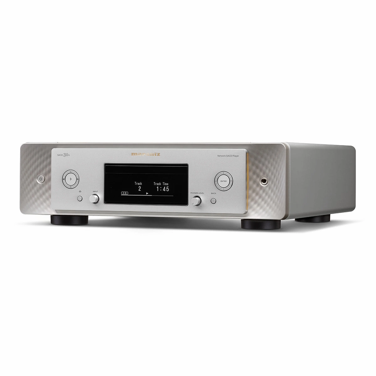 Marantz SACD30NSLG CD Player with HEOS Built in (Silver Gold)