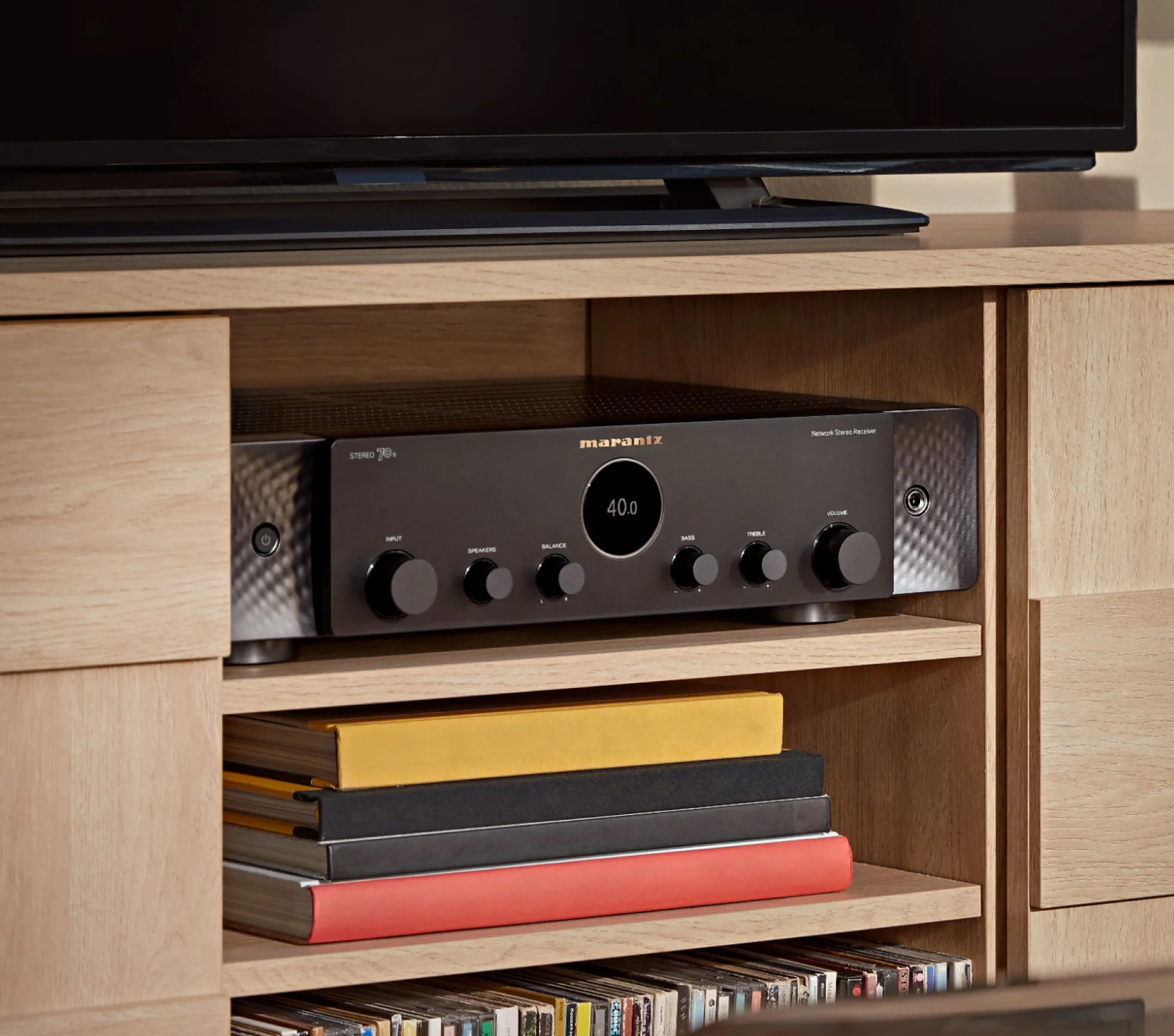 Marantz Stereo 70s - Streamline Stereo Receiver w/ 75W, 8K AND 6 HDMI Inputs (Each)