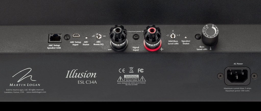 MartinLogan Illusion ESL C34A Centre Speaker