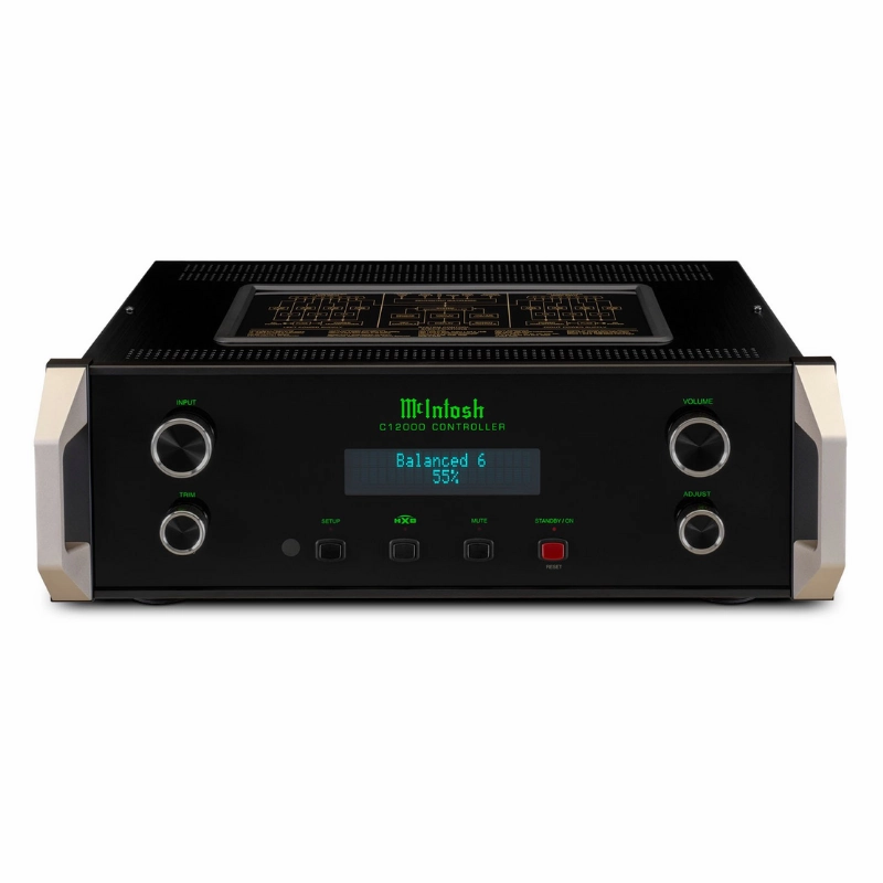 McIntosh C12000 - 2-Channel Solid State and Vacuum Tube Preamplifier